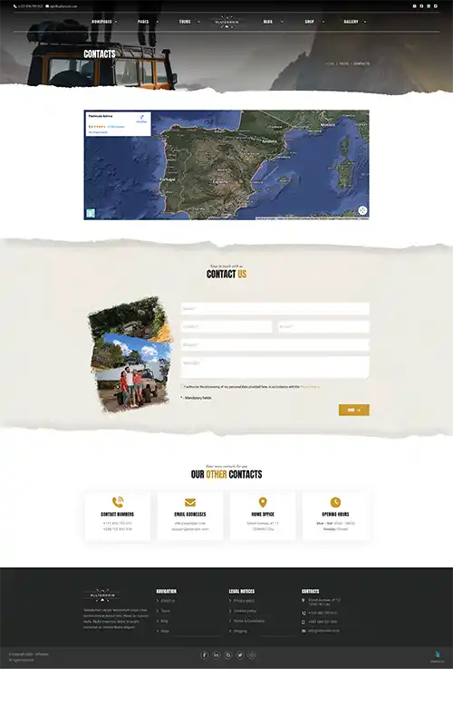 AllTerrain - Contacts