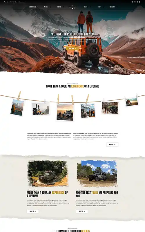 AllTerrain - Homepage 3
